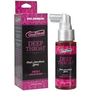 GoodHead Deep Throat Spray - Sweet Strawberry
