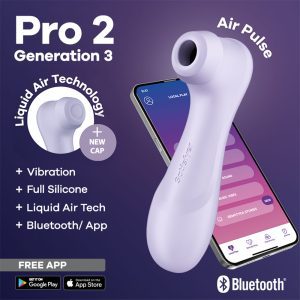 Satisfyer Pro 2 Generation 3 with App Control - Lilac