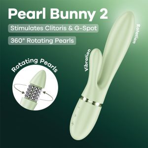 Satisfyer Pearl Bunny 2 - Light Green