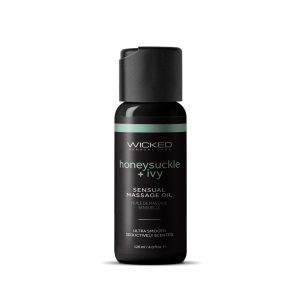 Wicked Sensual Massage Oil - Honeysuckle + Ivy