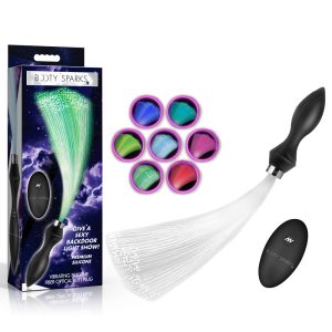 Booty Sparks Vibrating Silicone Fibre Optical Butt Plug