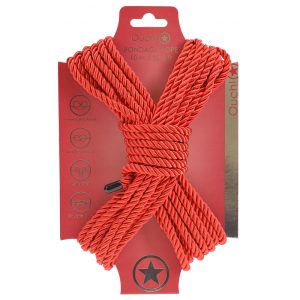 OUCH! Bondage Rope - 10 M - Red