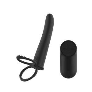 Passion Play Vibrating Double Penetrator with Remote