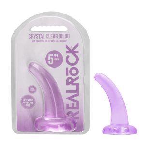 REALROCK Non Realistic Dildo With Suction Cup - 11.5 cm