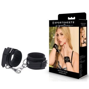 SPORTSHEETS Signature Midnight Muse Handcuffs